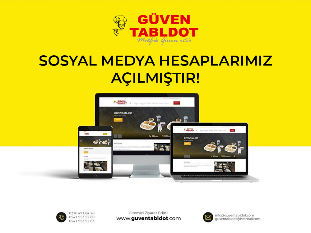 Sosyal Medya Hesaplarımız Açıldı!